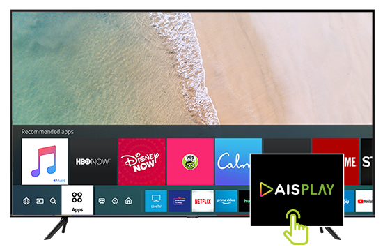 กดเข้าไปที่ AIS PLAY App บน SAMSUNG Smart TV