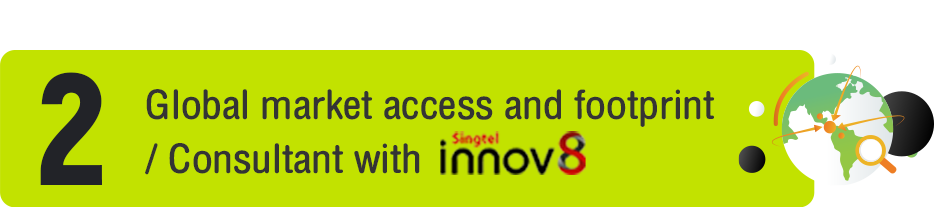 Global market access and footprint / Consultant with innov8