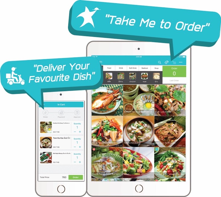 application FoodStory - Startup Thailand