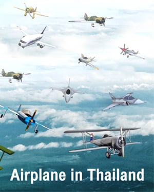 Airplane thailand