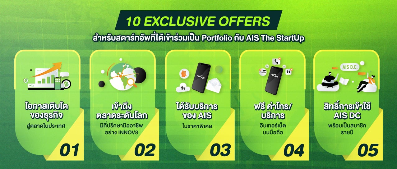 10 Exclusive Offers - Startup Thailand
