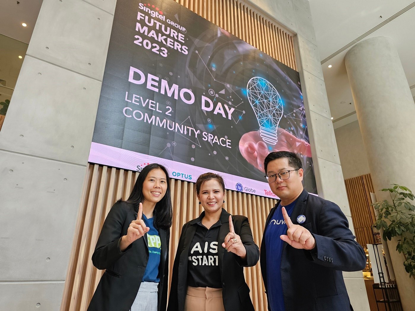 AIS The StartUp ตอกย้ำเป้าหมาย Partnership for Inclusive Growth พา Startup สาย ESG สัญชาติไทย โชว์ศักยภาพบนเวทีโลก Singtel Group Future Maker